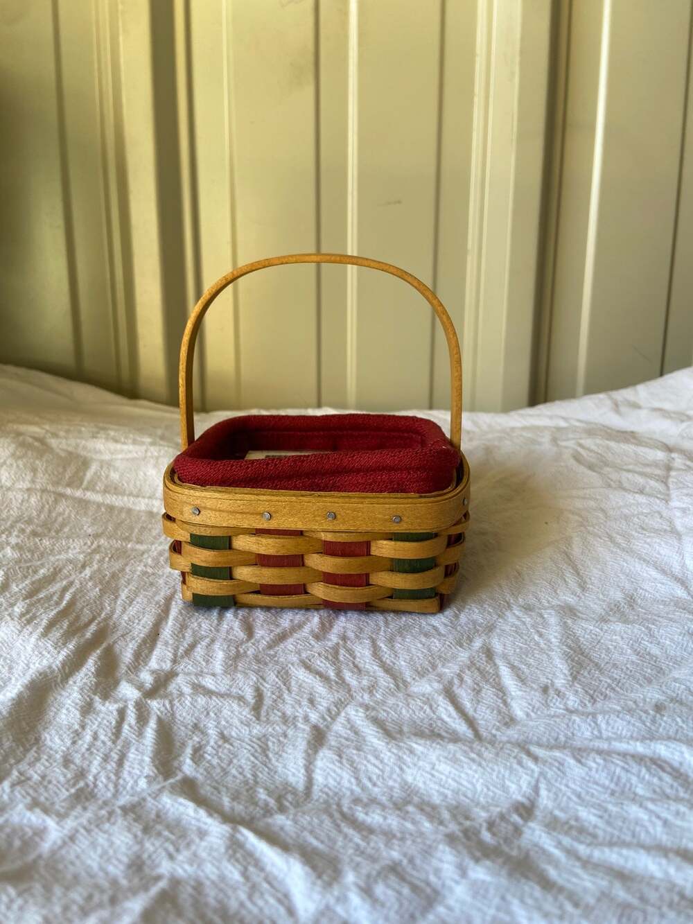Longaberger 2003 holiday helper Basket